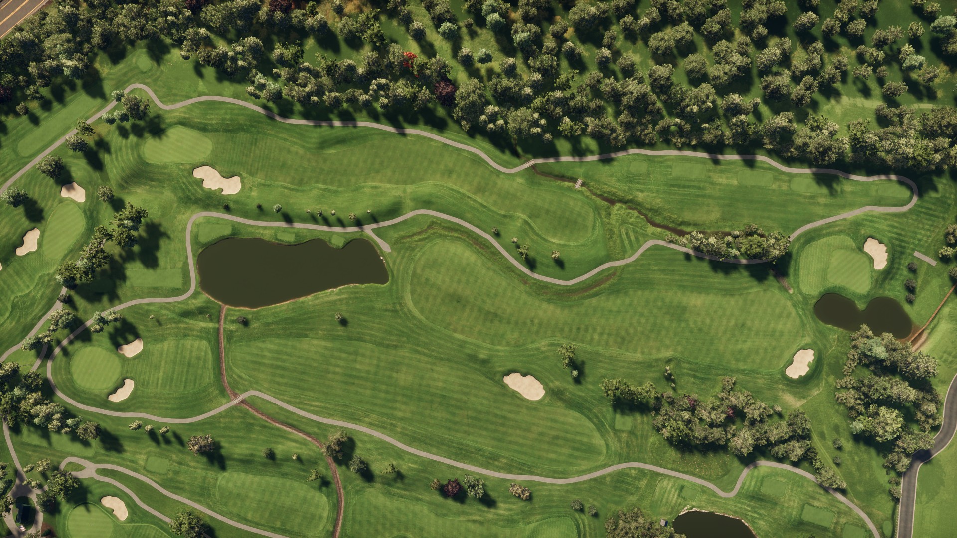 Hole 5 at The Cardinal at Saint John’s Resort