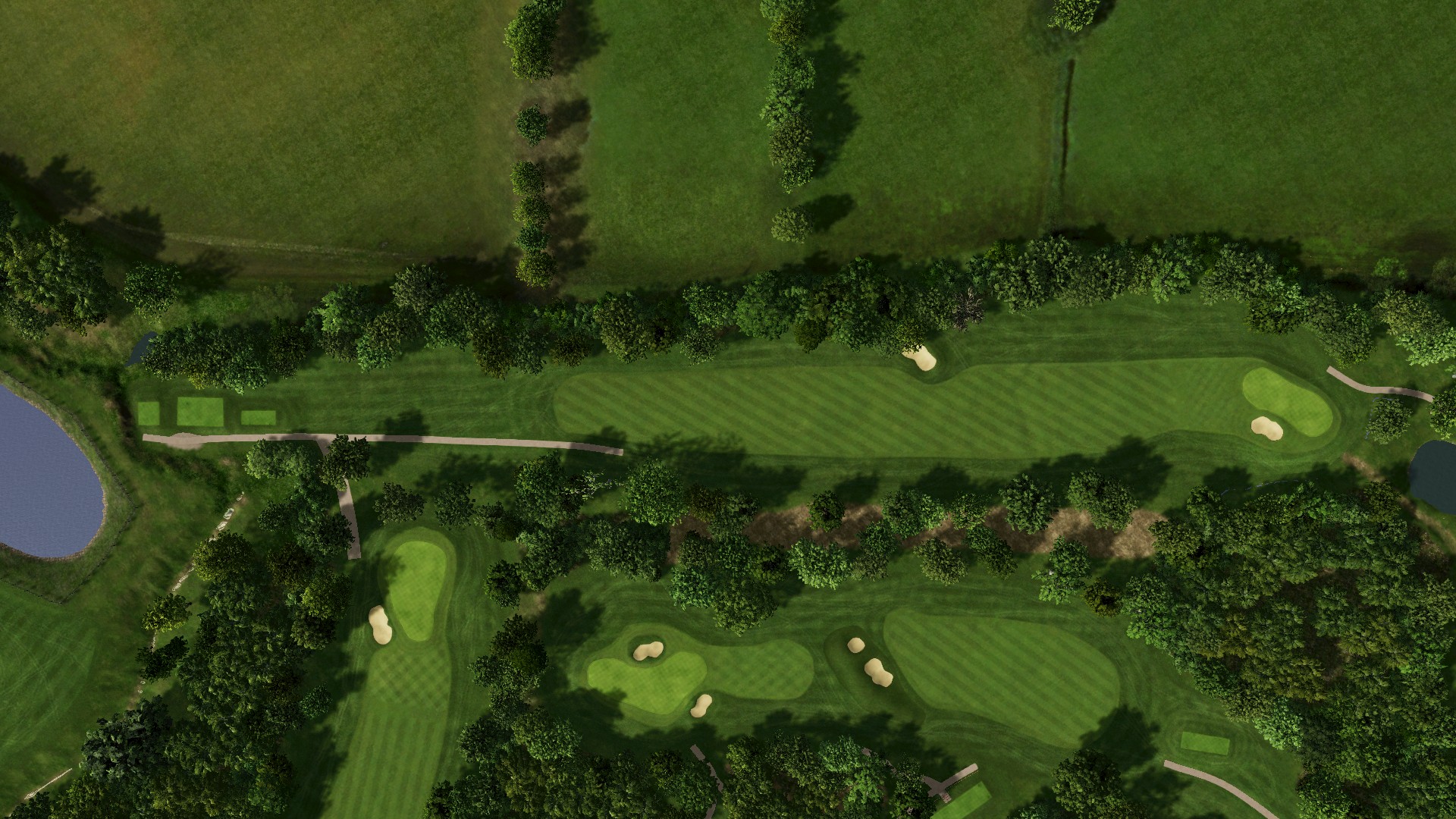 Hole 2 at The Drift Golf Club