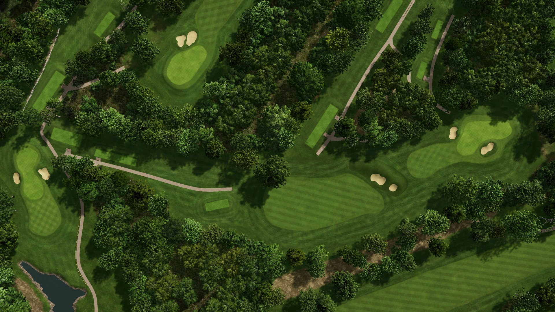 Hole 4 at The Drift Golf Club