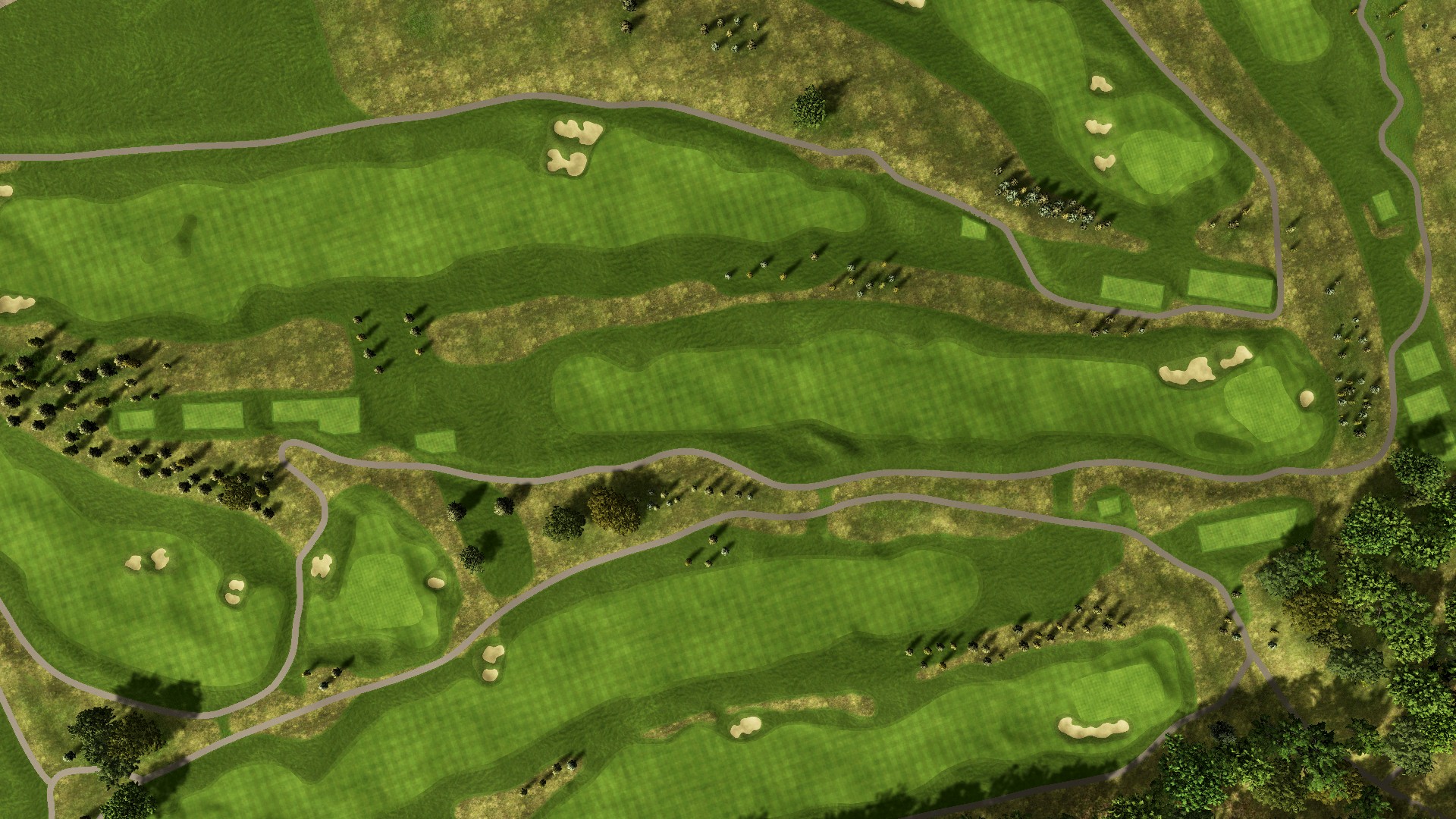 Hole 2 at The Grove