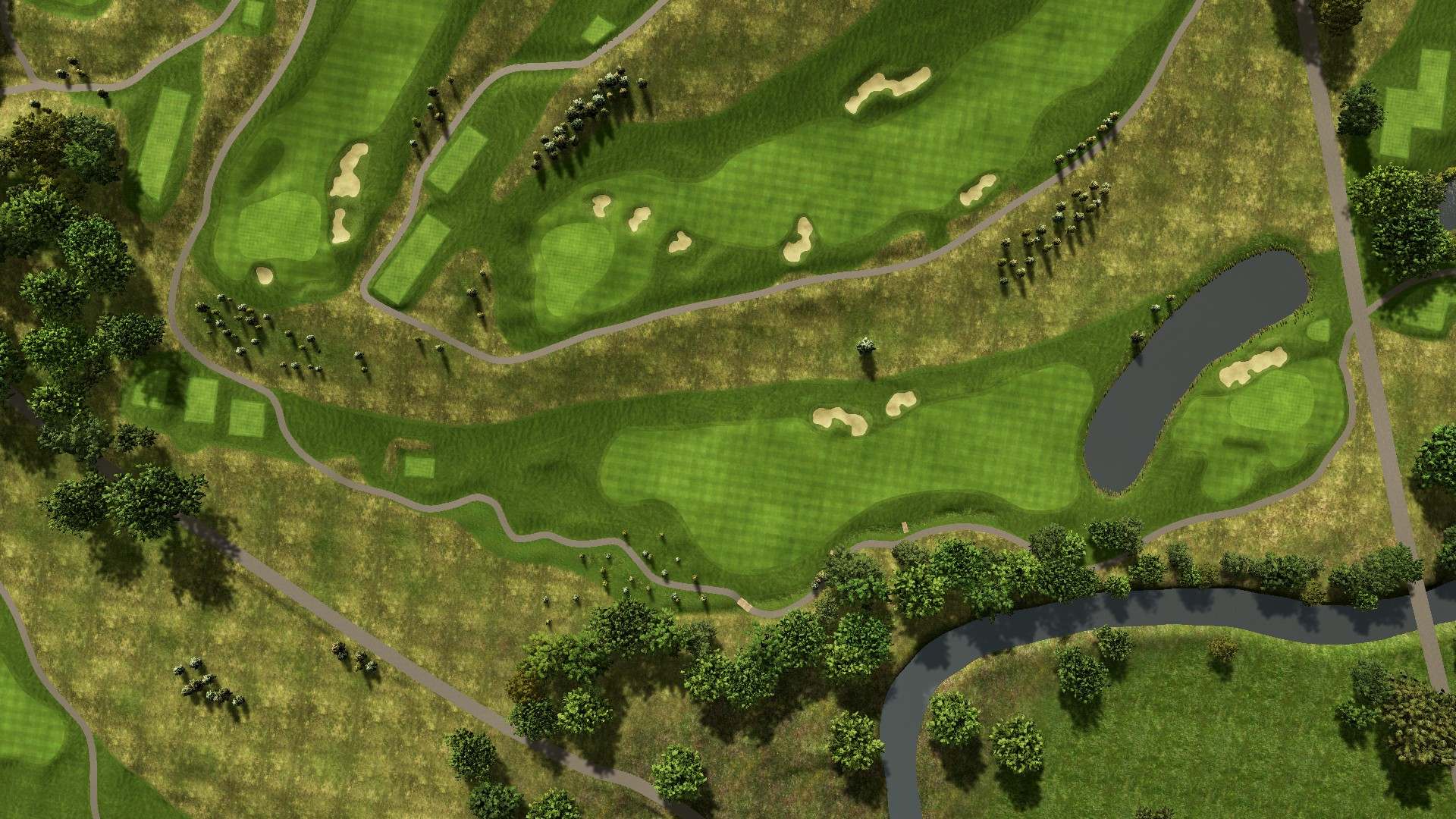 Hole 3 at The Grove
