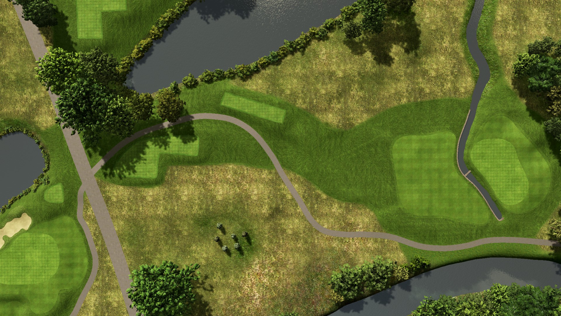 Hole 4 at The Grove