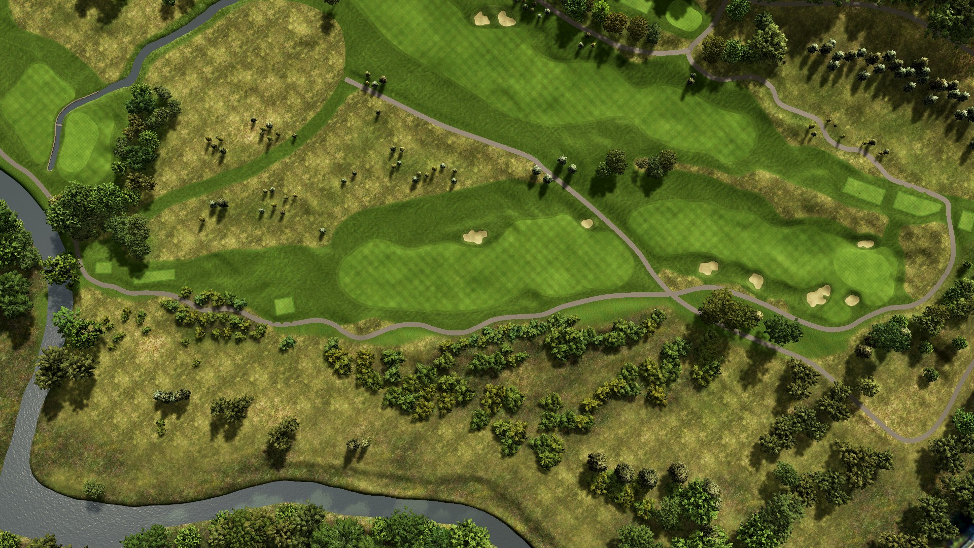 Hole 5 at The Grove