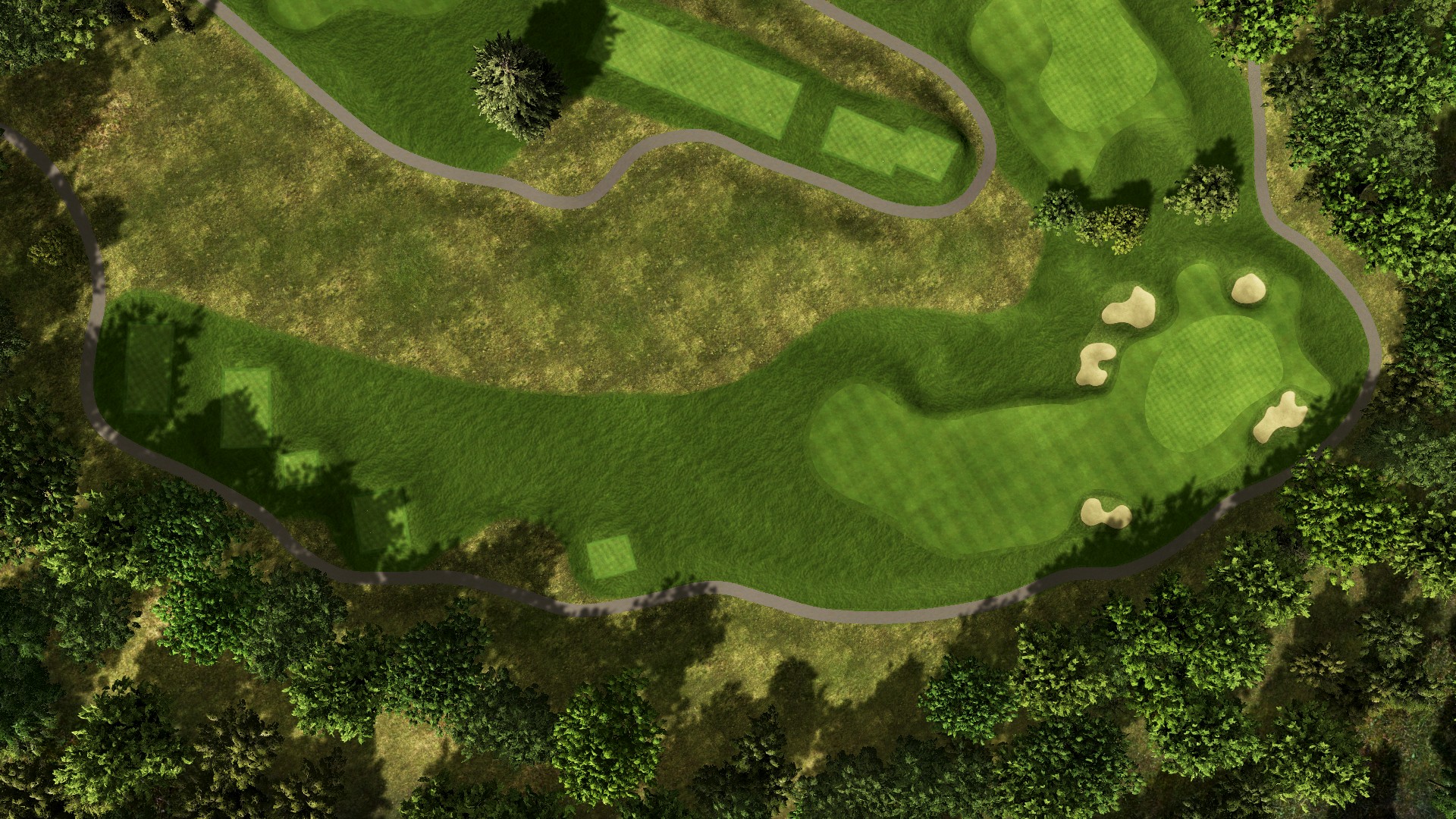 Hole 13 at The Grove