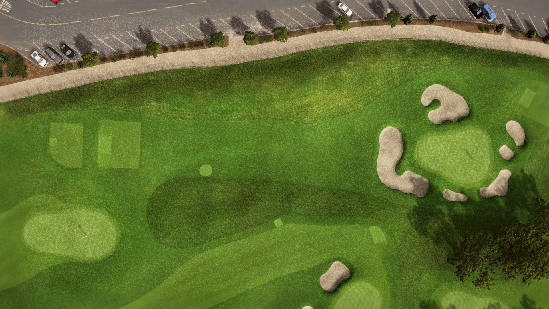Hole 2 at The Hay