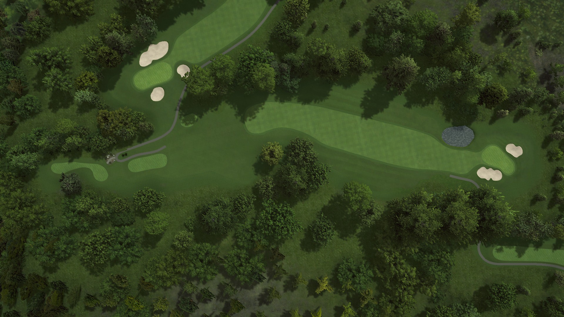 Hole 3 at The Heather at The Highlands - BOYNE Golf