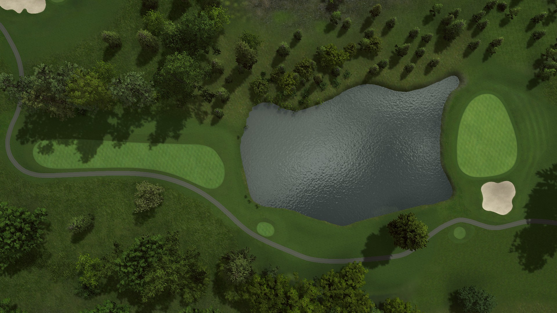 Hole 4 at The Heather at The Highlands - BOYNE Golf