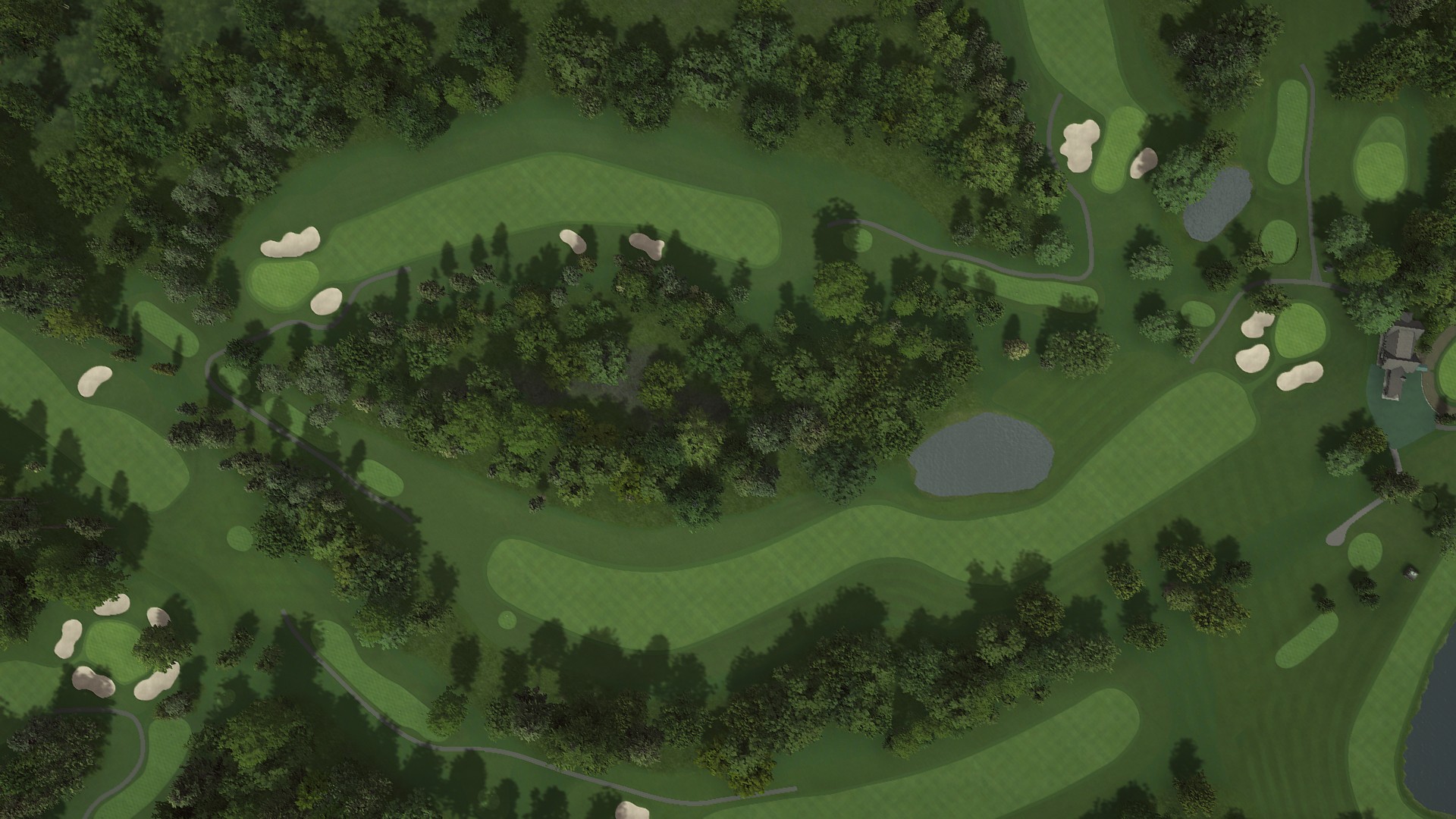 Hole 9 at The Heather at The Highlands - BOYNE Golf