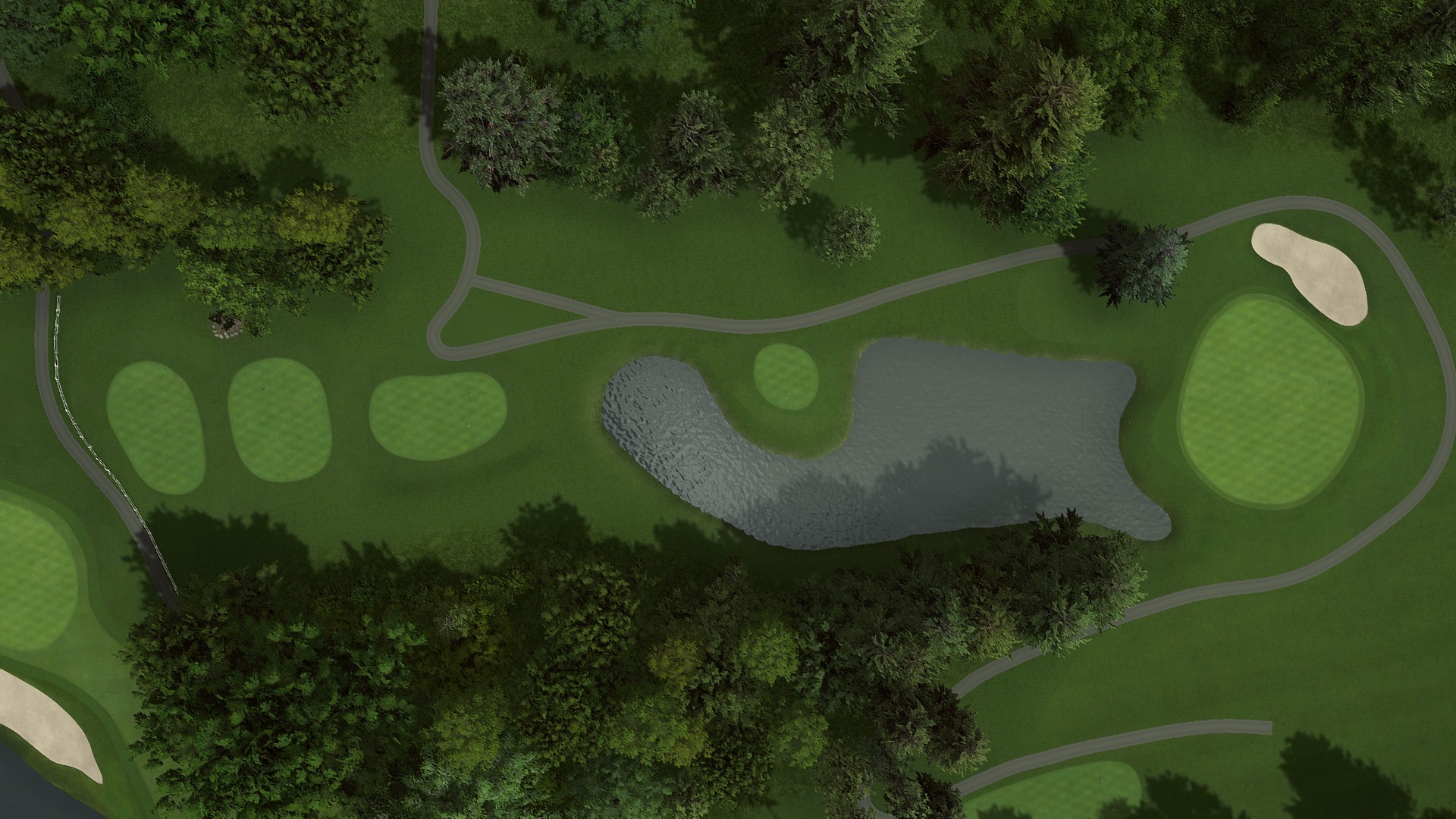 Hole 12 at The Heather at The Highlands - BOYNE Golf
