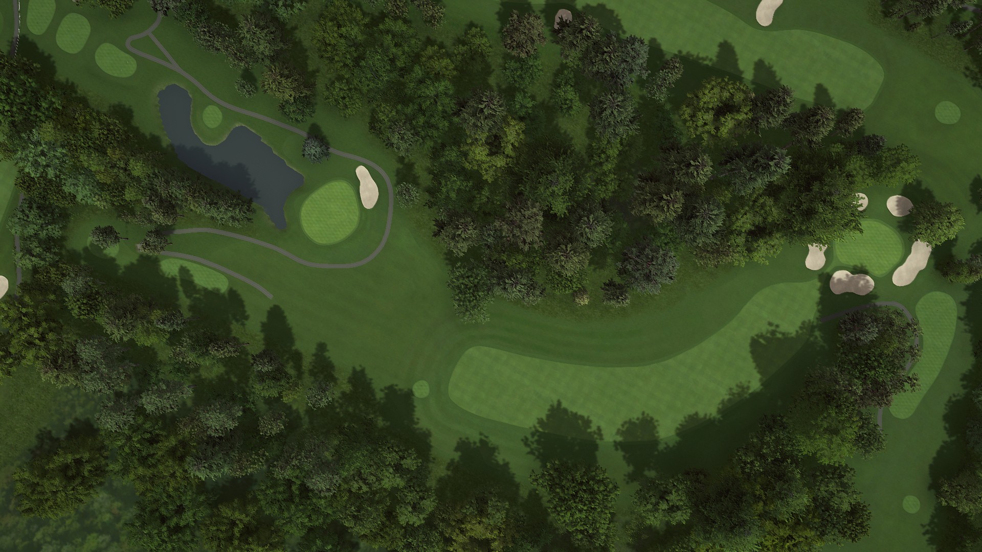 Hole 13 at The Heather at The Highlands - BOYNE Golf