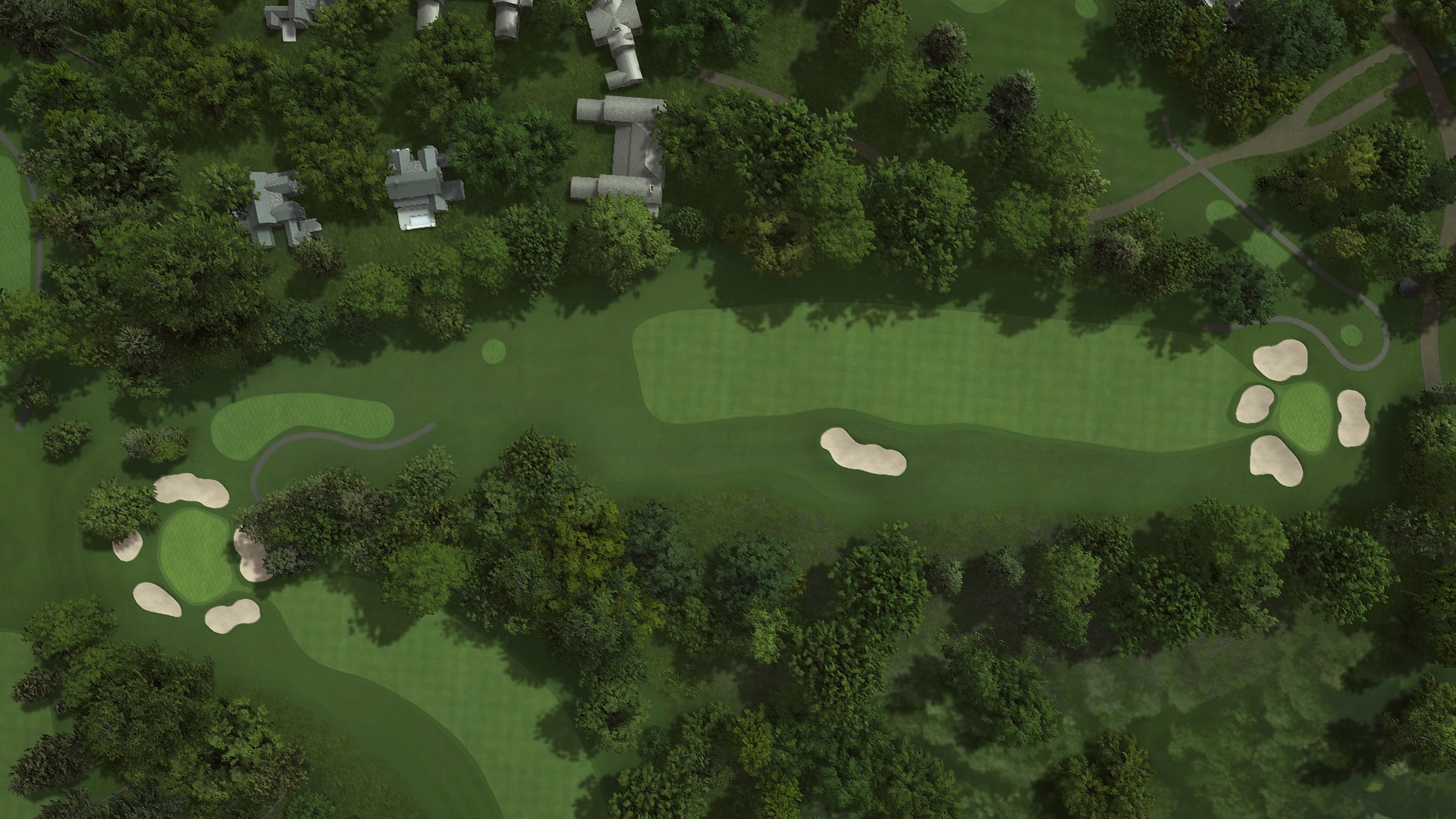 Hole 14 at The Heather at The Highlands - BOYNE Golf