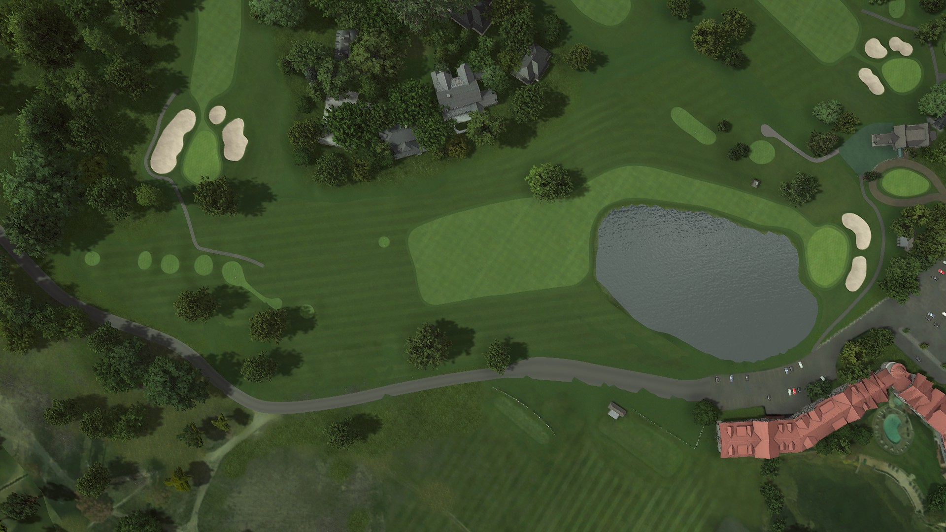 Hole 18 at The Heather at The Highlands - BOYNE Golf