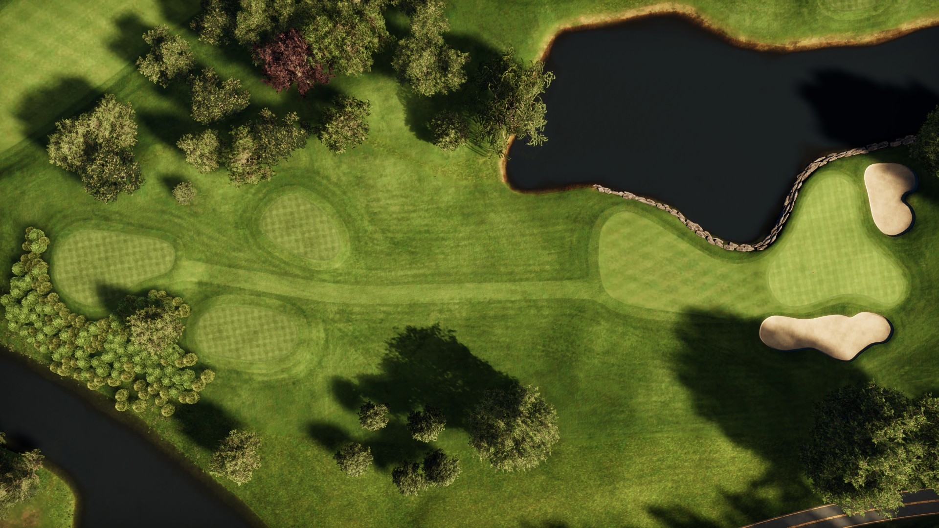 Hole 3 at The K Club:  The Palmer North Course