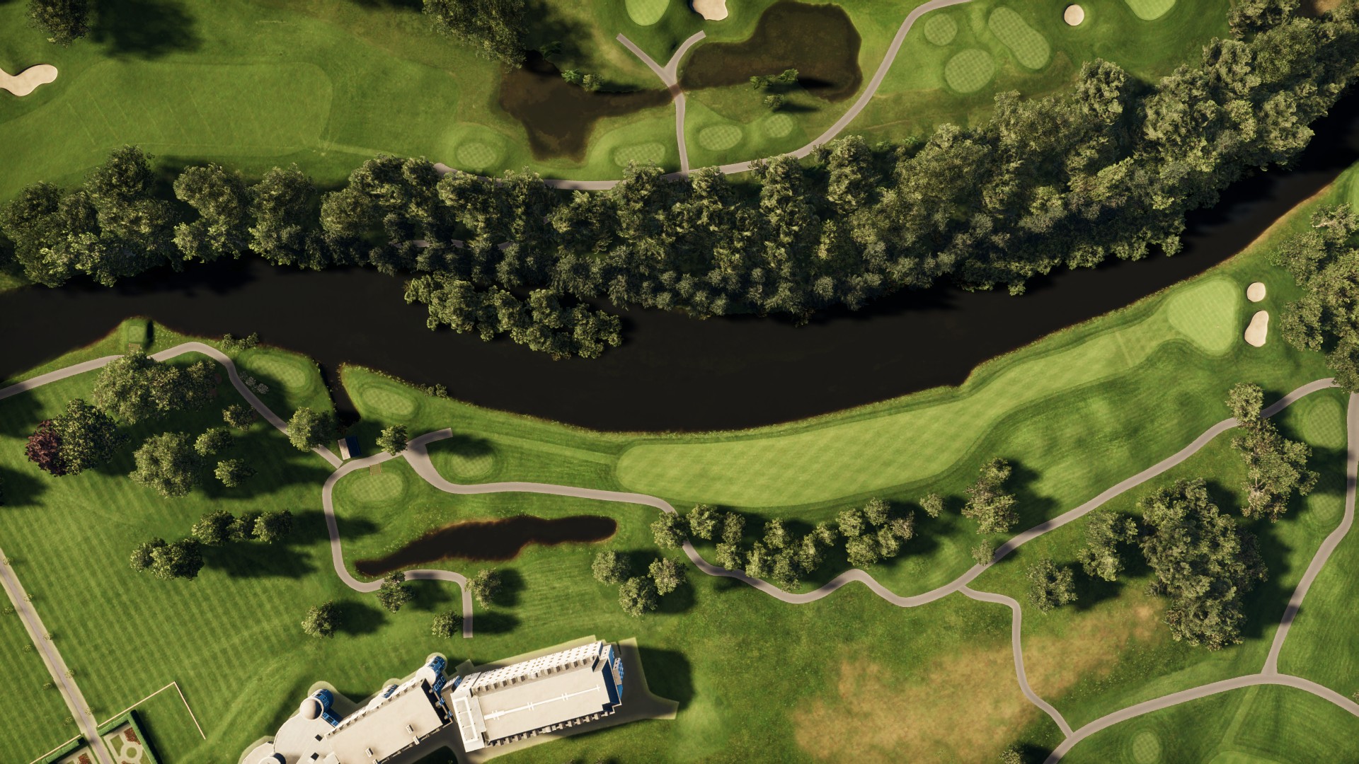 Hole 8 at The K Club:  The Palmer North Course