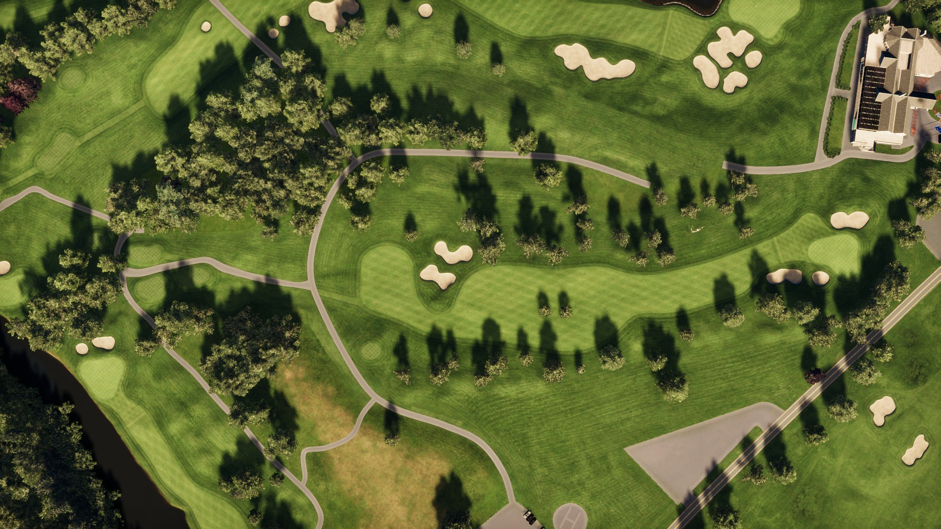 Hole 9 at The K Club:  The Palmer North Course
