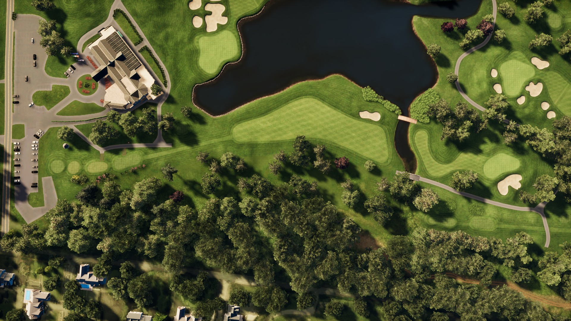 Hole 10 at The K Club:  The Palmer North Course