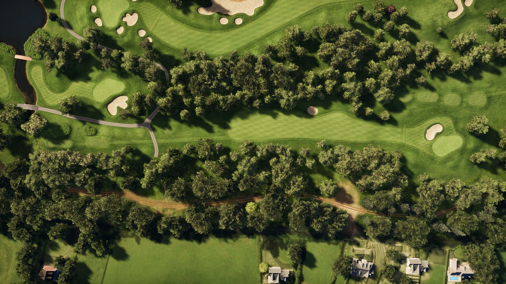Hole 11 at The K Club:  The Palmer North Course