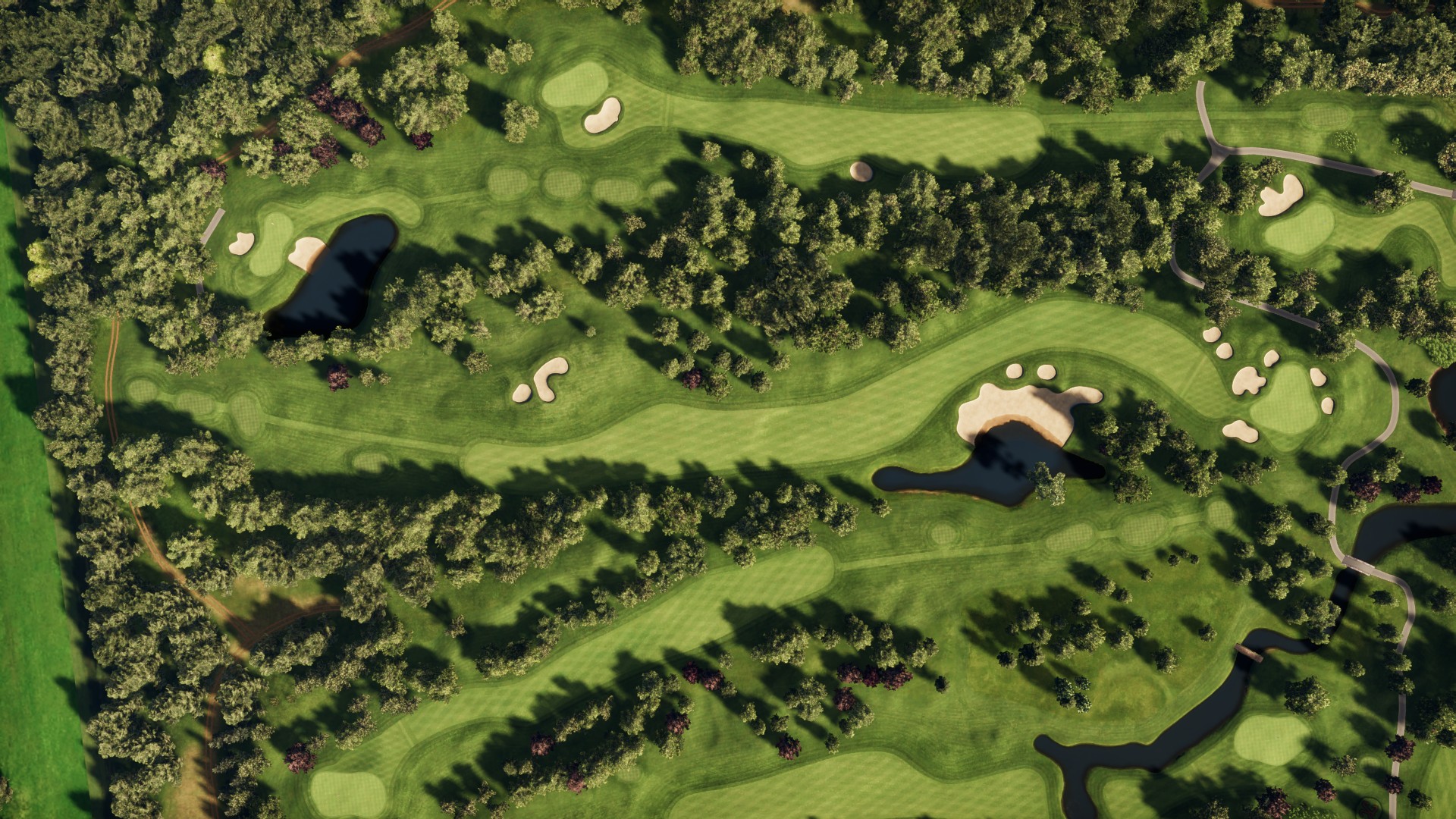 Hole 13 at The K Club:  The Palmer North Course