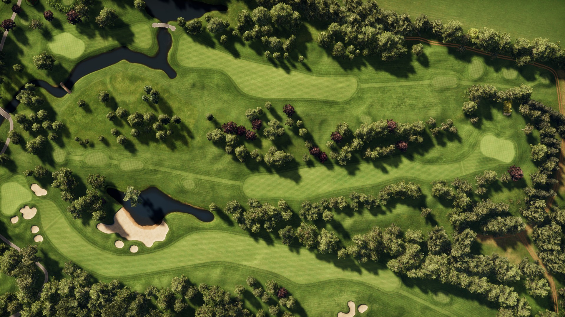 Hole 14 at The K Club:  The Palmer North Course