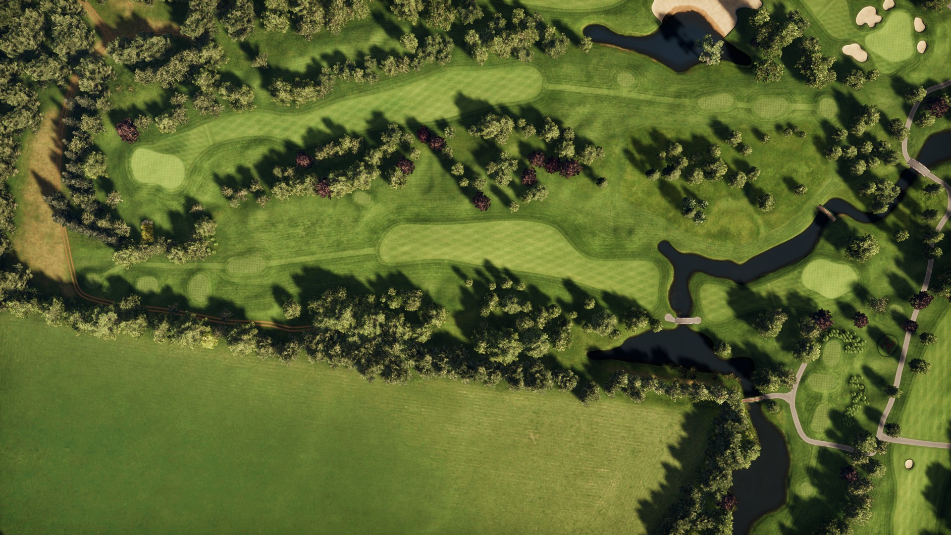 Hole 15 at The K Club:  The Palmer North Course
