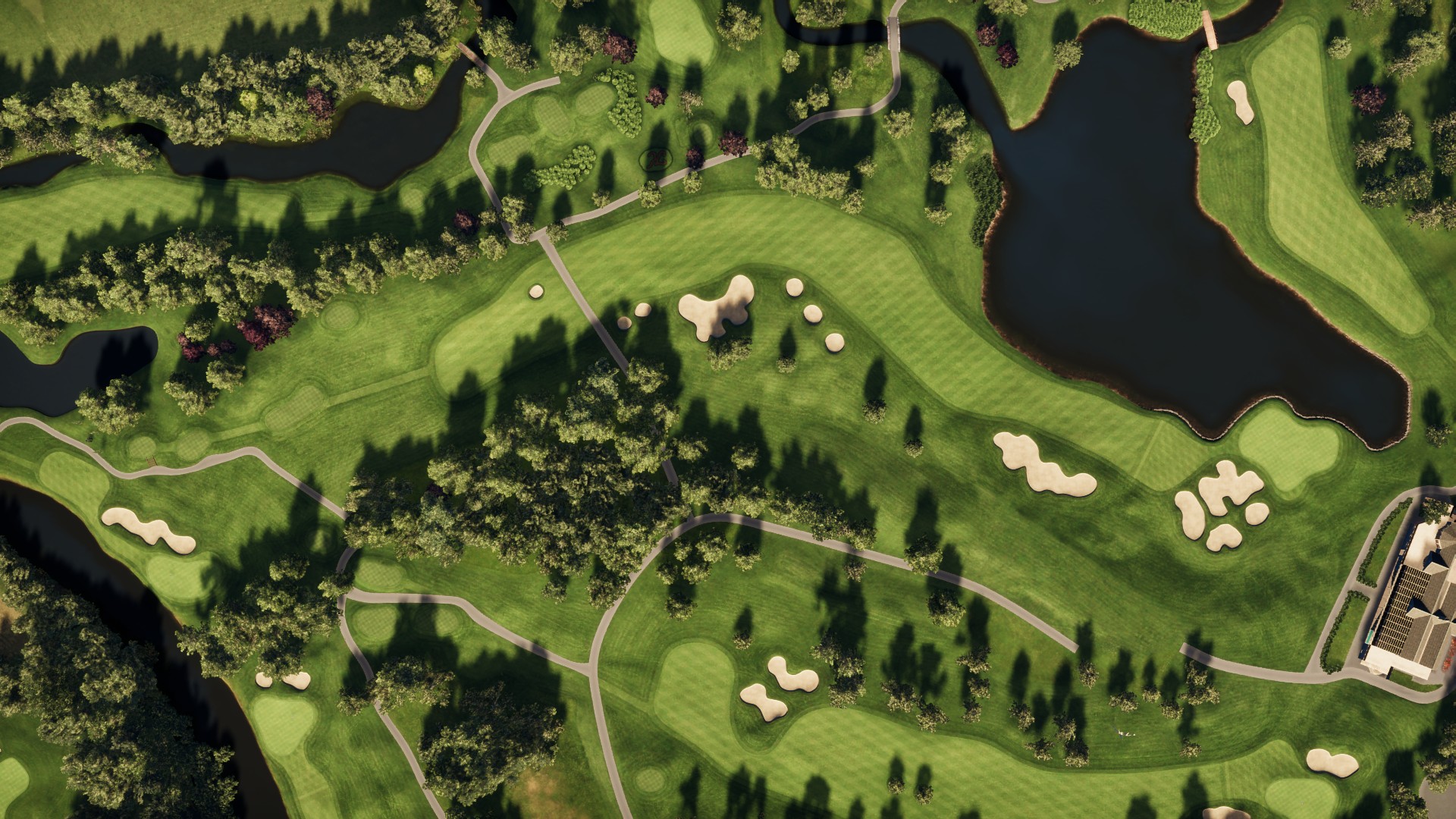 Hole 18 at The K Club:  The Palmer North Course