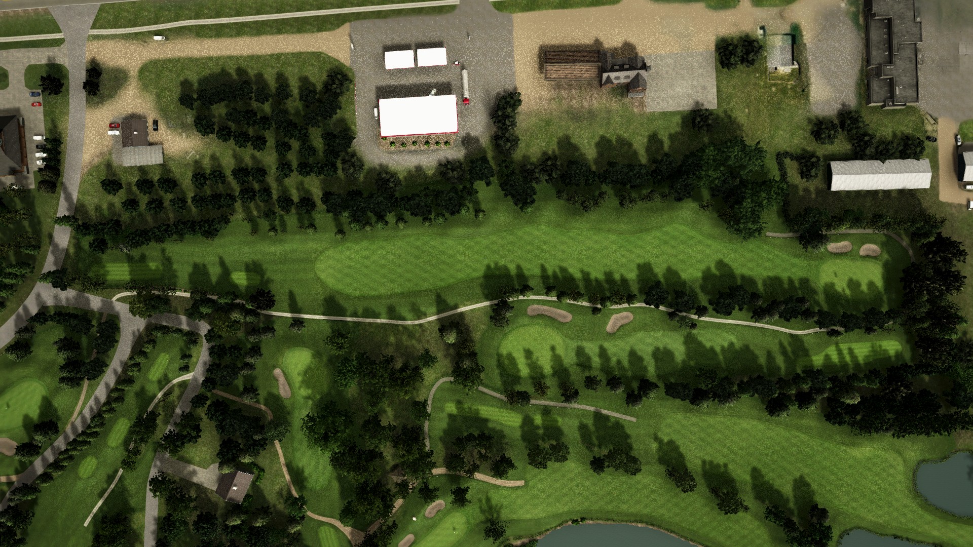 Hole 2 at Thumper Pond Resort