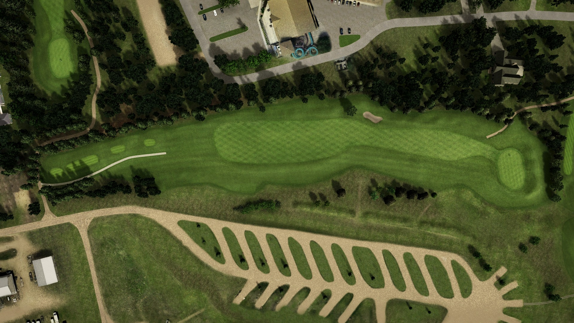 Hole 12 at Thumper Pond Resort
