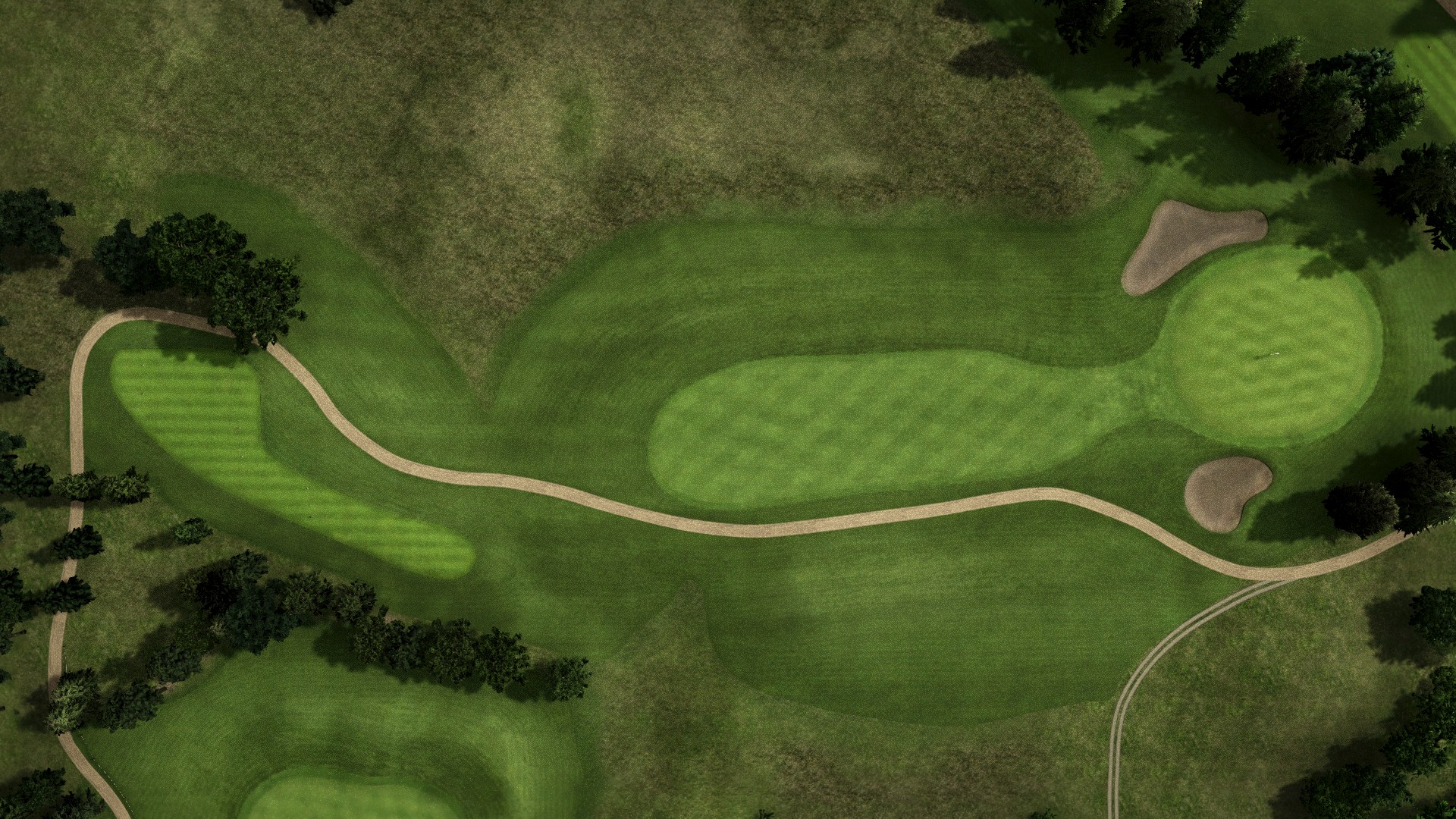 Hole 13 at Thumper Pond Resort