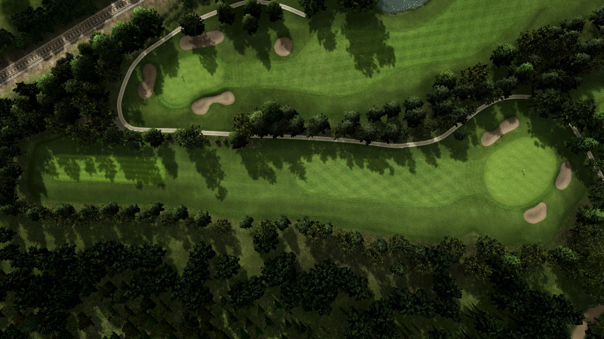 Hole 15 at Thumper Pond Resort
