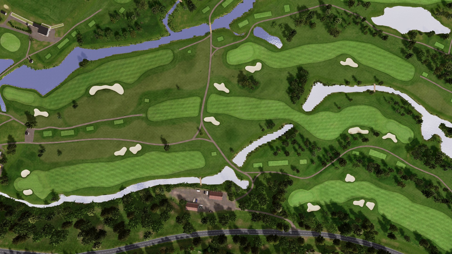 Hole 1 at Timra Golf Club