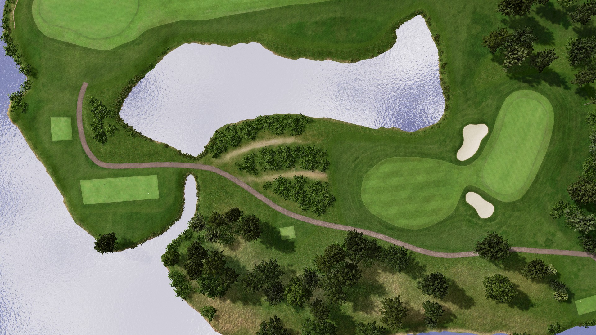 Hole 14 at Timra Golf Club