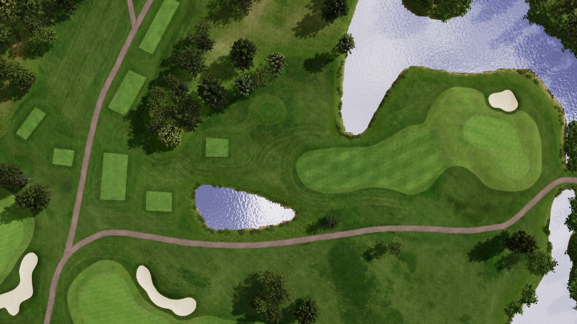 Hole 17 at Timra Golf Club