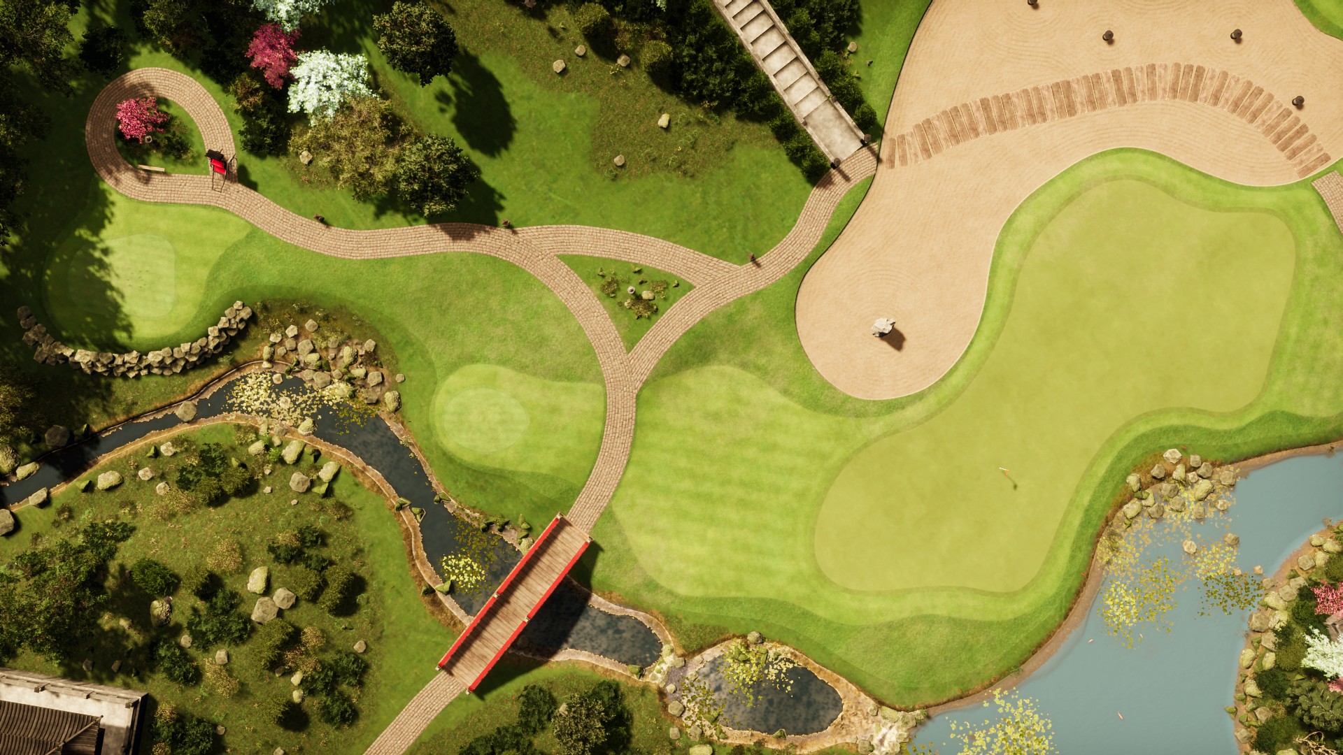 Hole 1 at Tokyo Gardens
