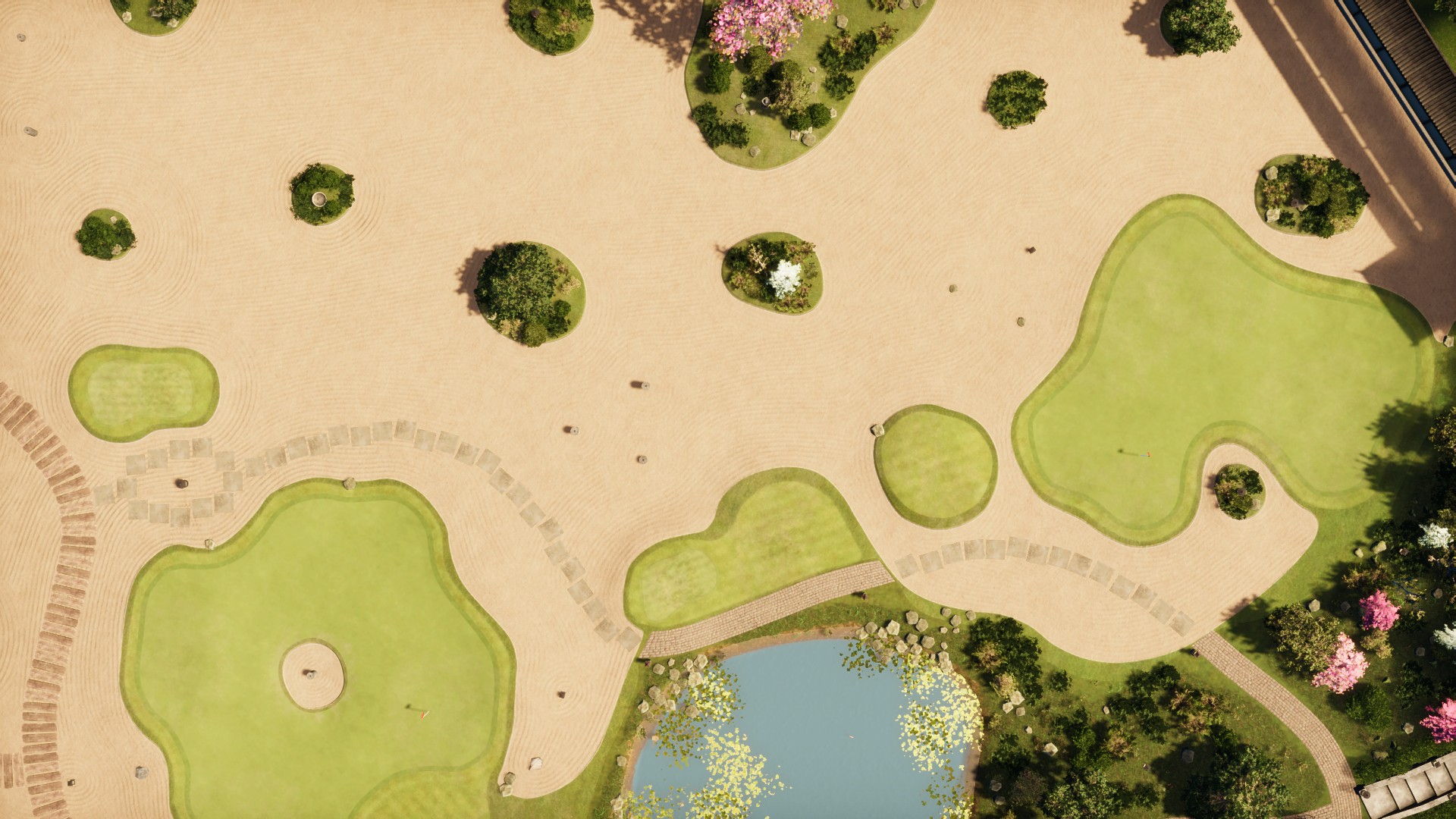 Hole 9 at Tokyo Gardens