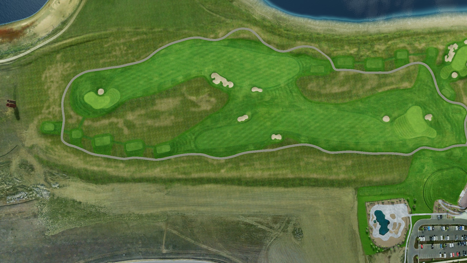 Hole 18 at TPC Colorado