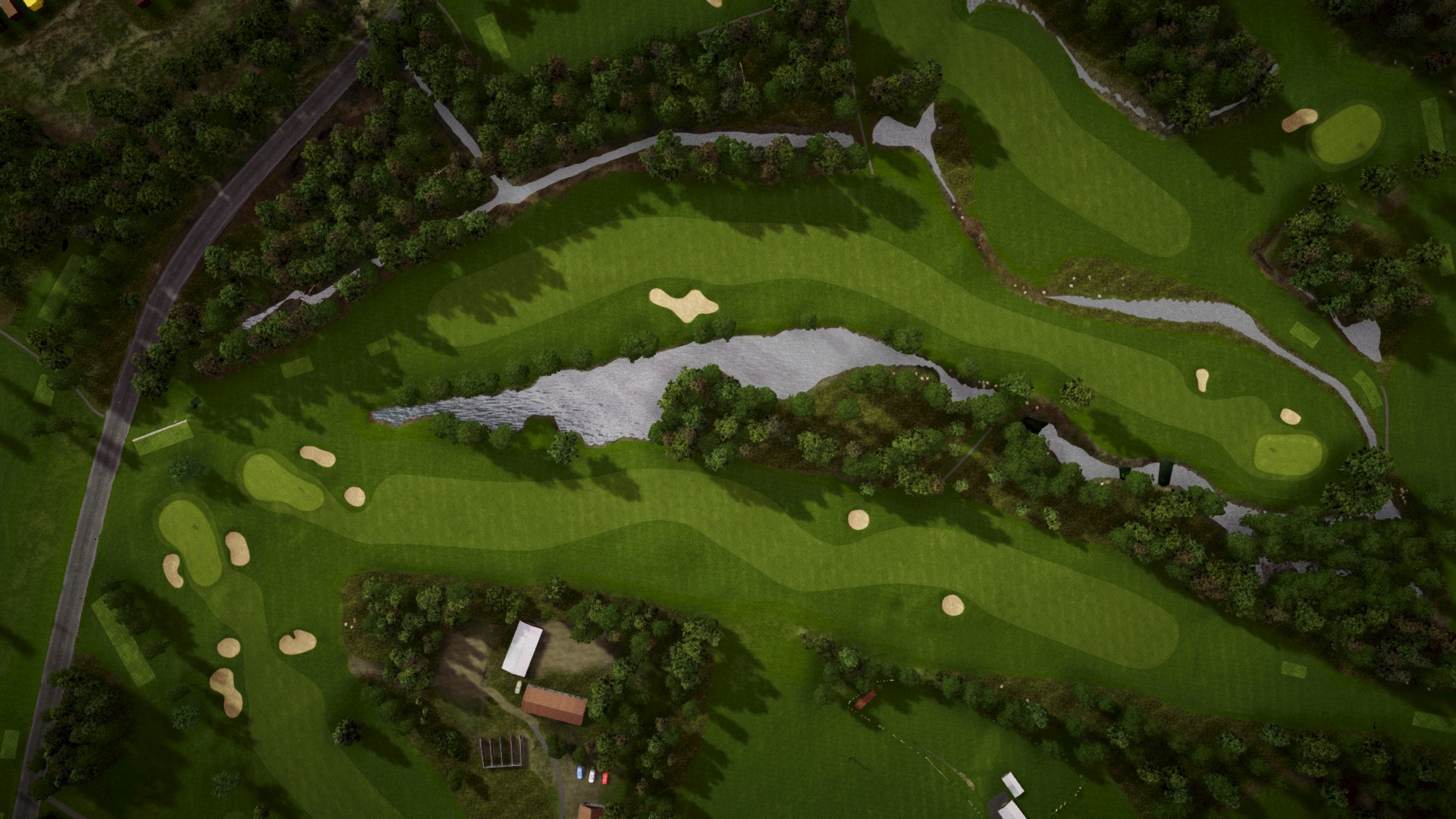 Hole 3 at Tranås Golfklubb