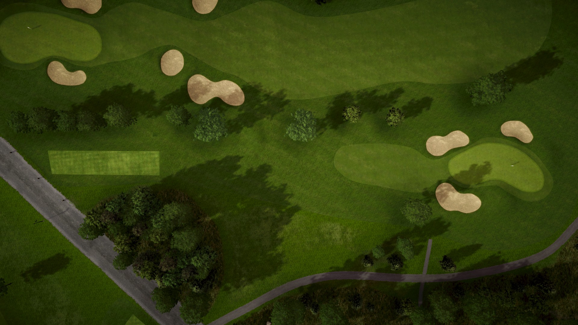 Hole 8 at Tranås Golfklubb
