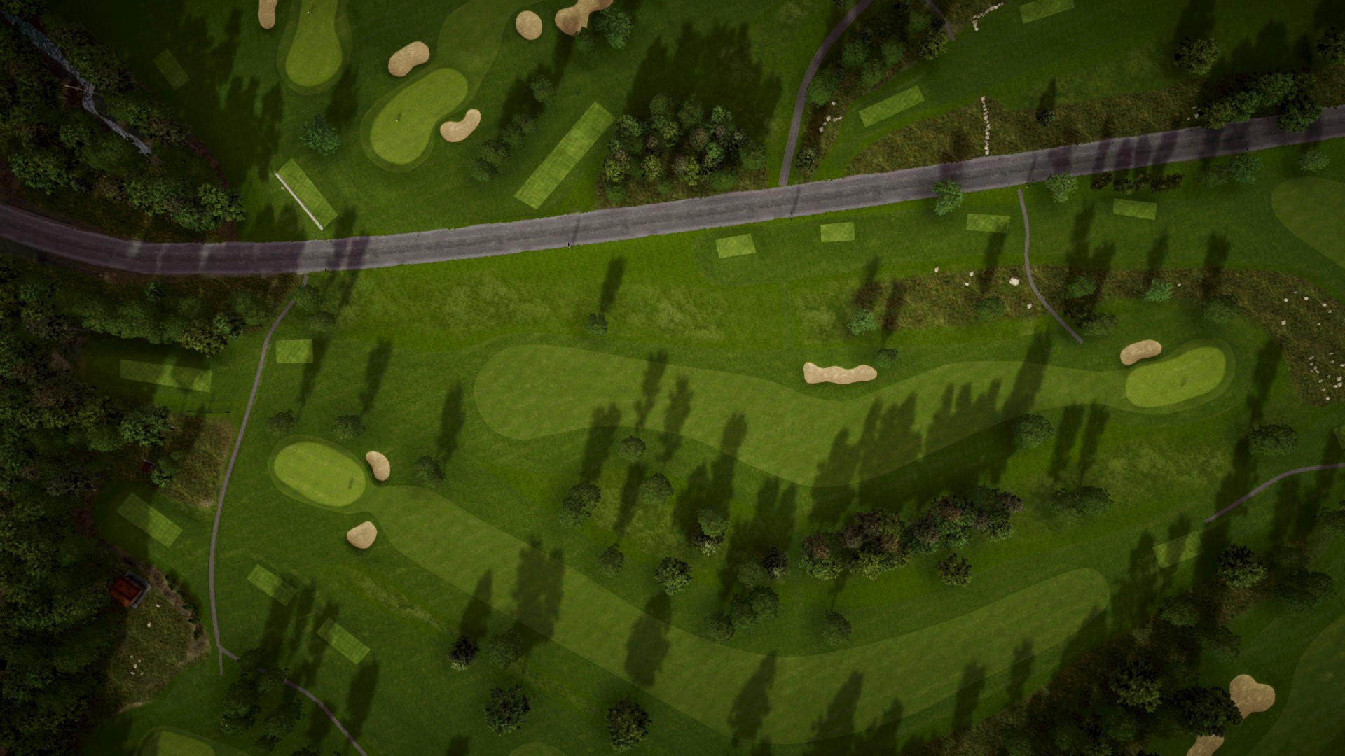 Hole 17 at Tranås Golfklubb