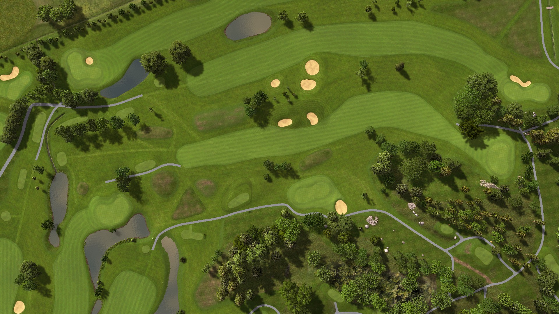 Hole 2 at Troxhammar Golfklubb