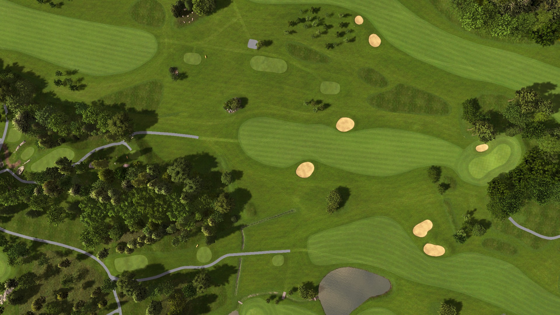 Hole 3 at Troxhammar Golfklubb