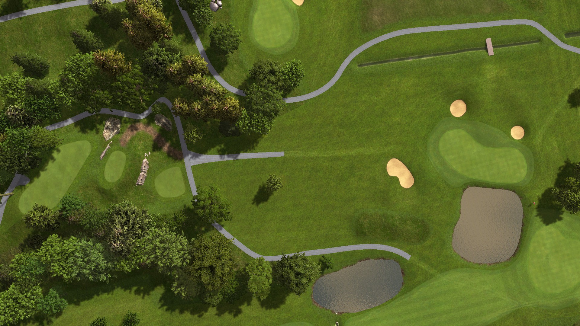 Hole 7 at Troxhammar Golfklubb