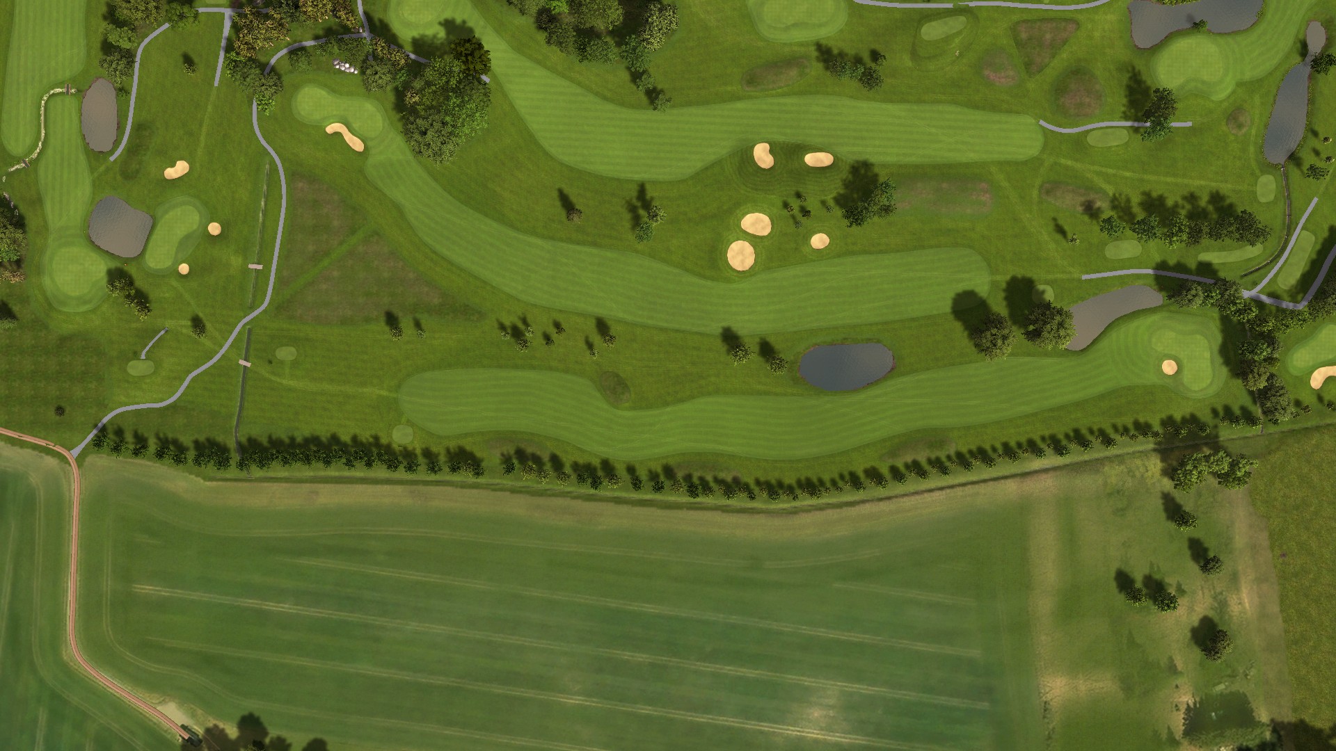 Hole 8 at Troxhammar Golfklubb
