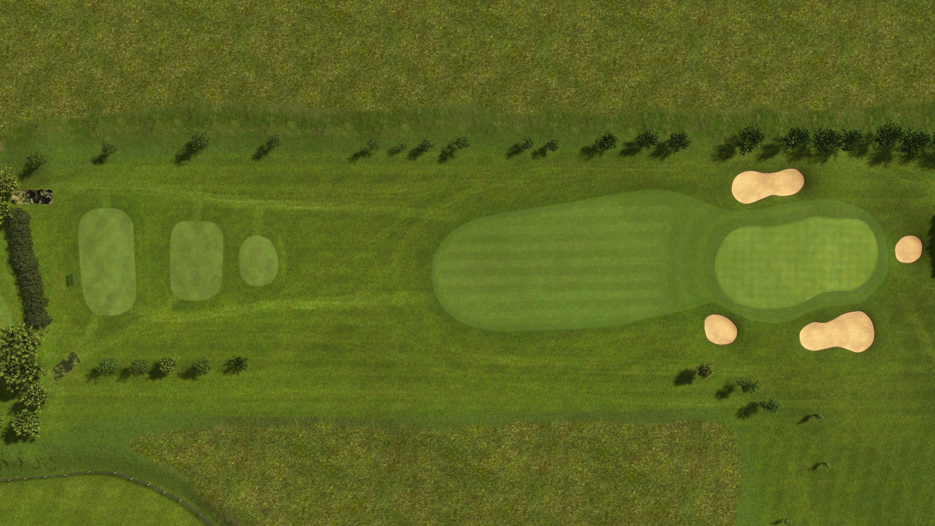Hole 11 at Troxhammar Golfklubb