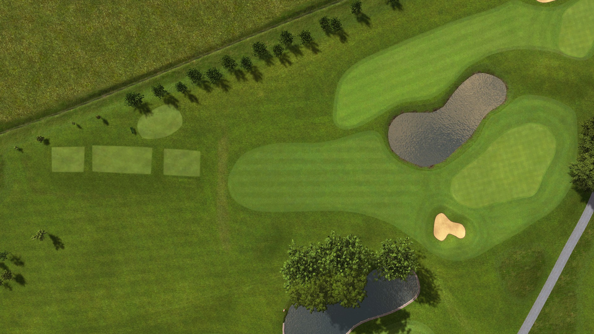 Hole 13 at Troxhammar Golfklubb