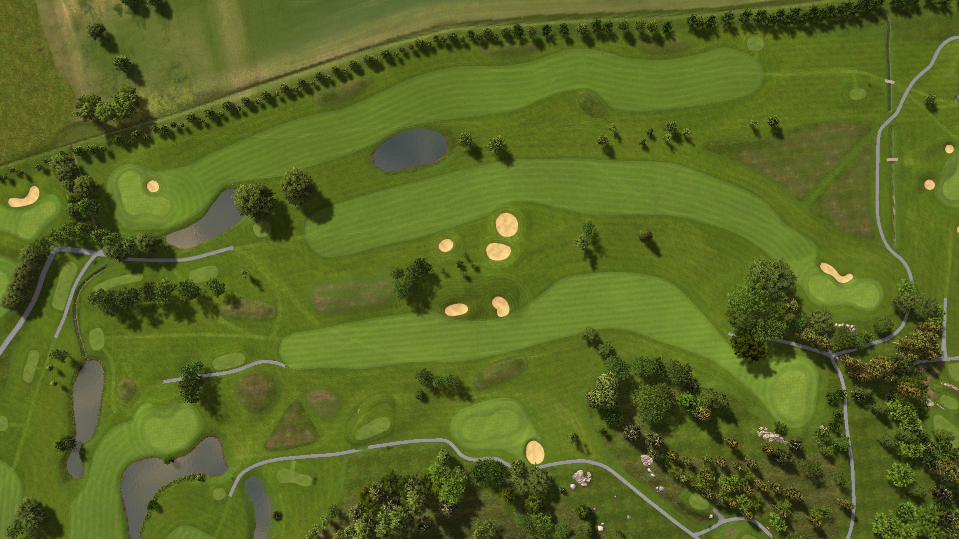 Hole 14 at Troxhammar Golfklubb