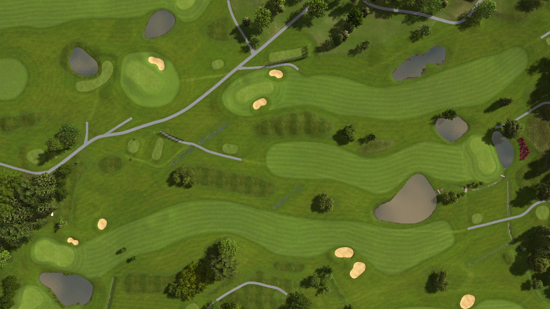 Hole 16 at Troxhammar Golfklubb
