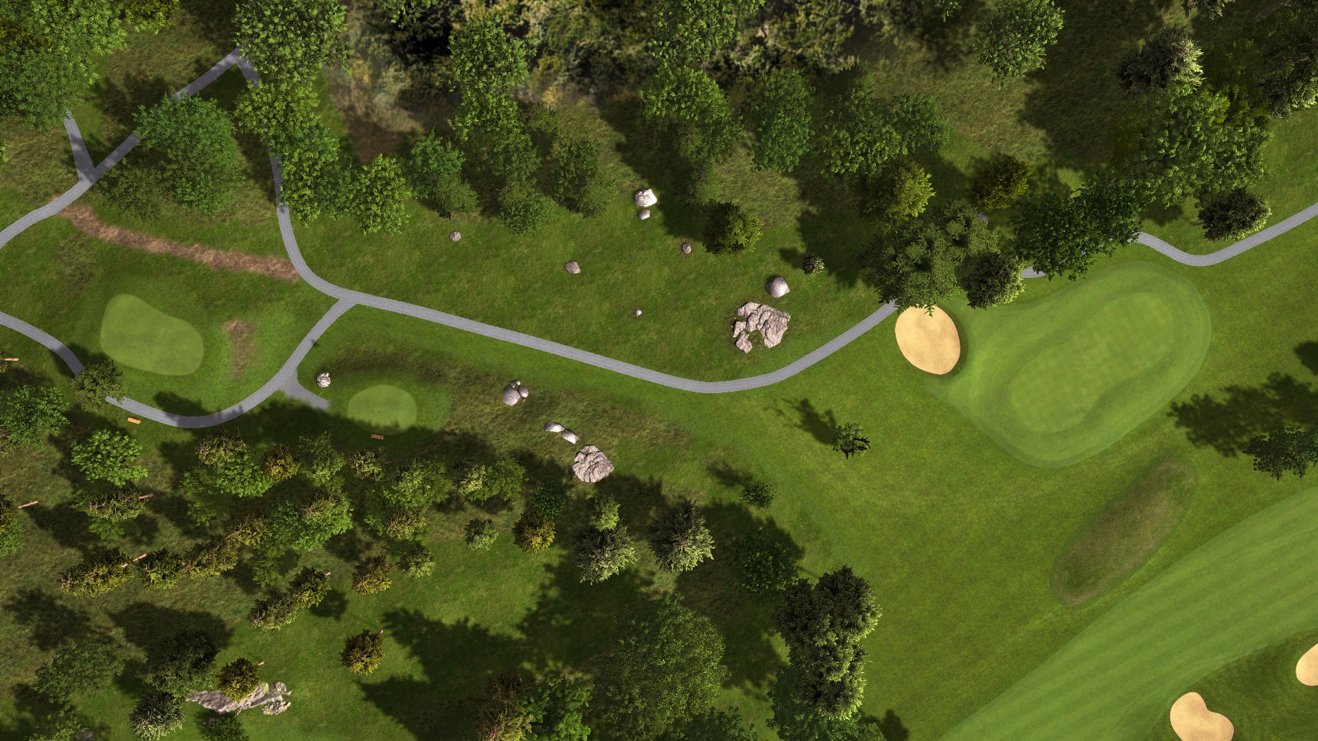 Hole 17 at Troxhammar Golfklubb