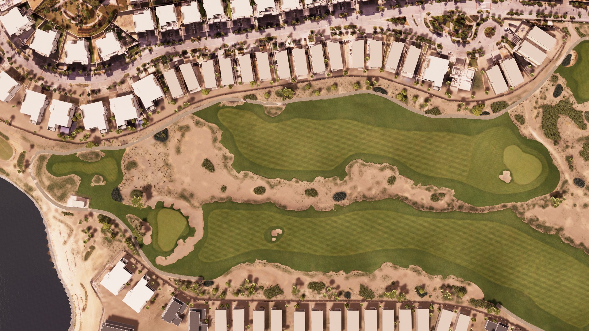Hole 14 at Trump International Dubai