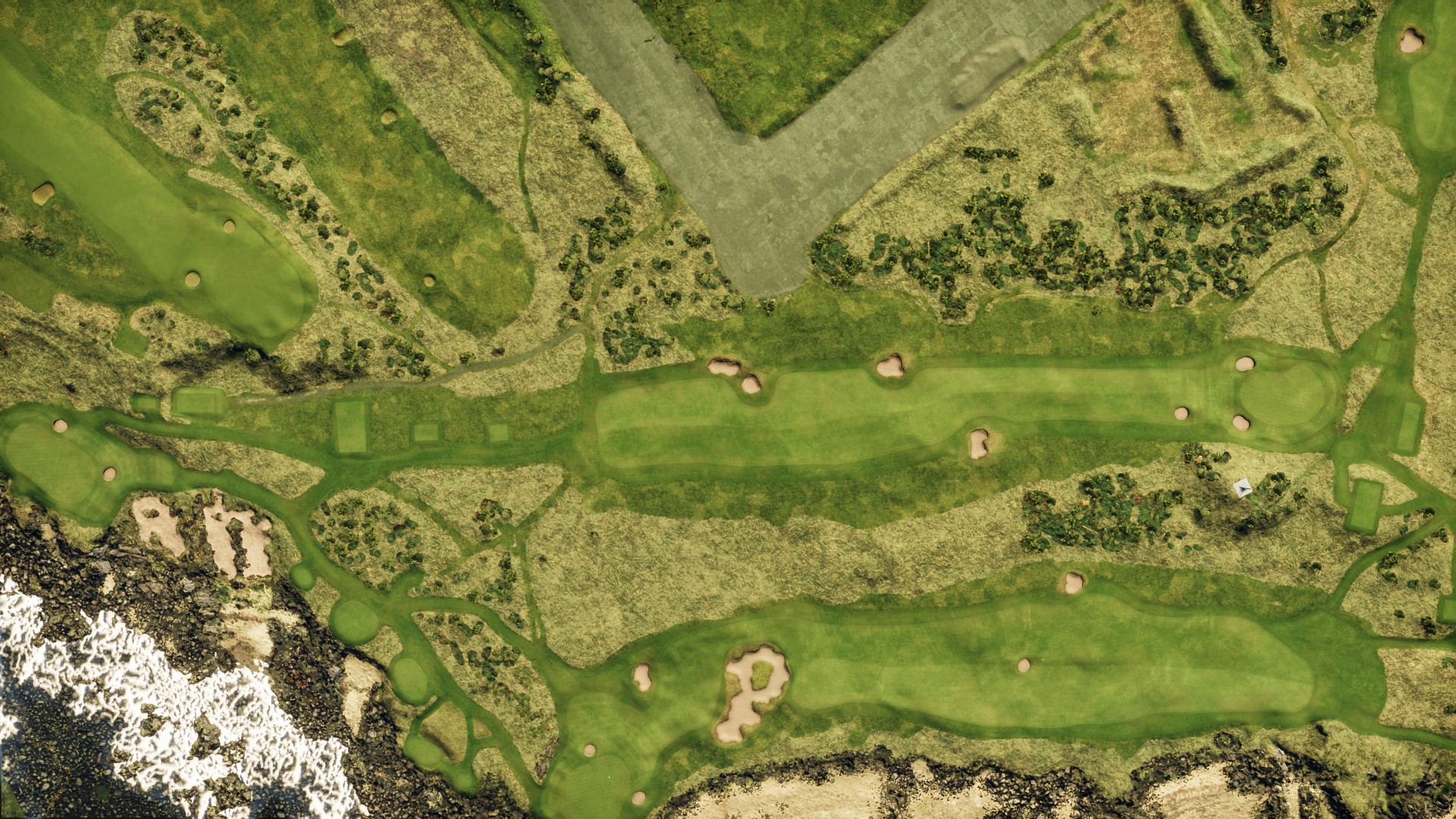 Hole 12 at Ailsa Course - Trump Turnberry