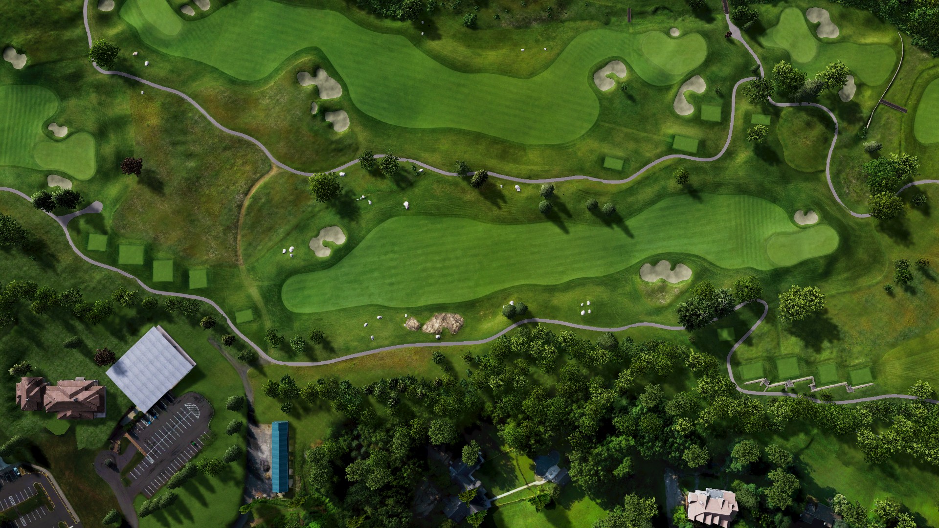 Hole 2 at Union League Liberty Hill
